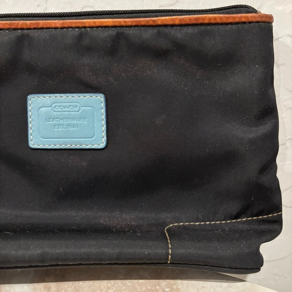 Coach Hampton tote tolietry/cosmetic bag